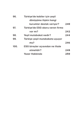 100 Soruda ESG Nedir?