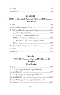 Covid-19 Döneminde Ekonomik, Finansal ve Sektörel Gelişmeler